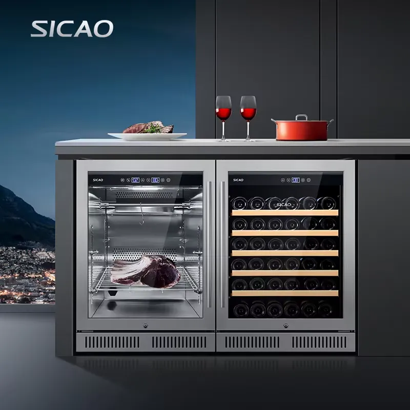 Wine Beer Dual Zone - Under Counter Dry Age Fridge Wine