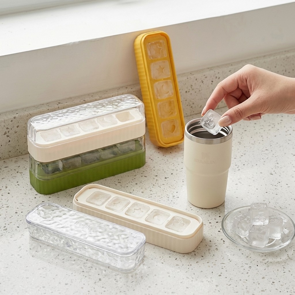 Mini Plastic Ice Cube Tray Wit - Whisky Beer And Wine recension och pris