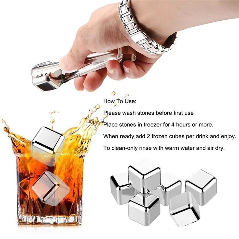 Whiskey Wine Wine Cooling Cube - Whiskey Stone Set recension och pris