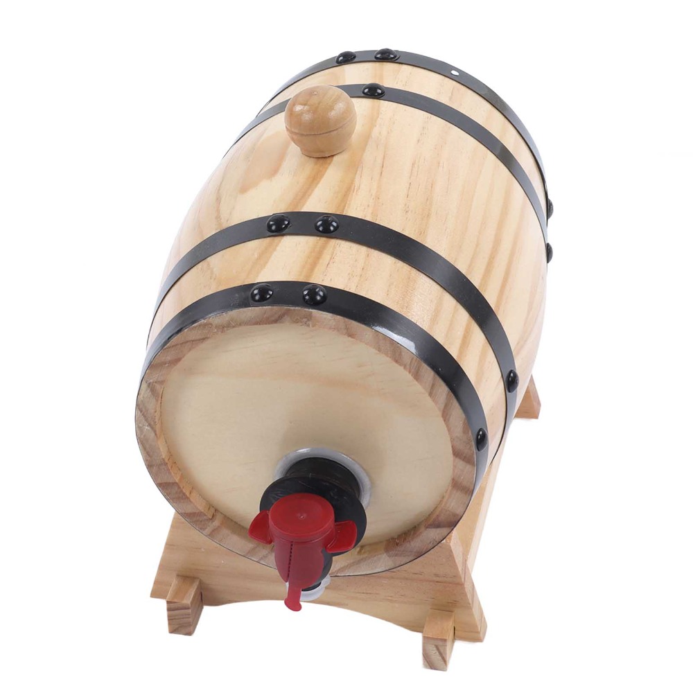 7 piece Vintage Pine Wood Wine - Wine Beer Whiskey recension och pris