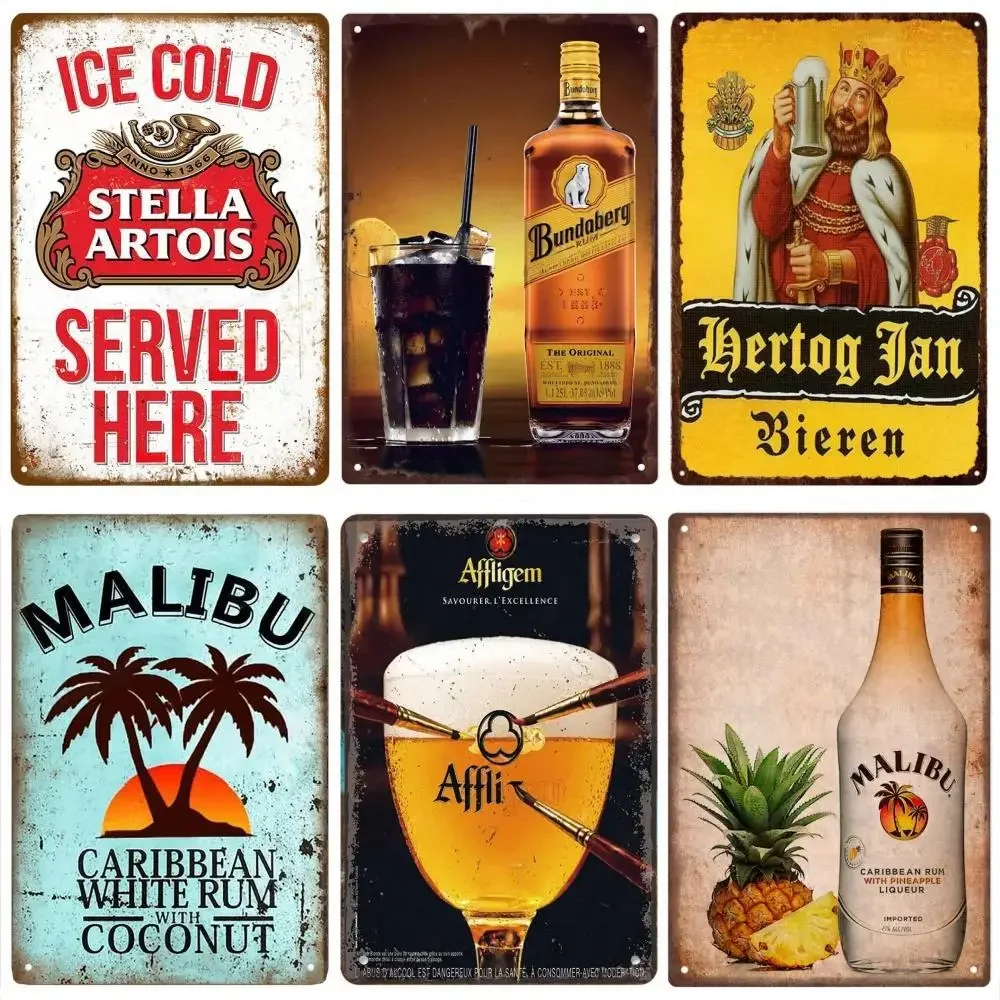 Retro Beer Brand MALIBU Wine M - Wine Beer Brand recension och pris