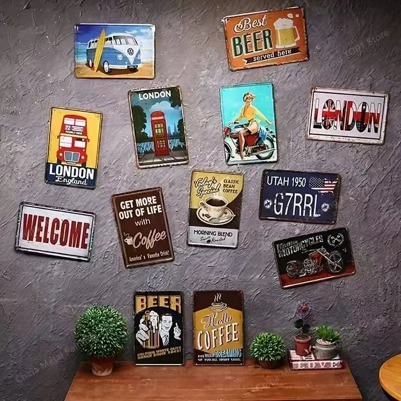 Wine Brand Tin Sign Whisky Bel - Wine Beer Brand recension och pris