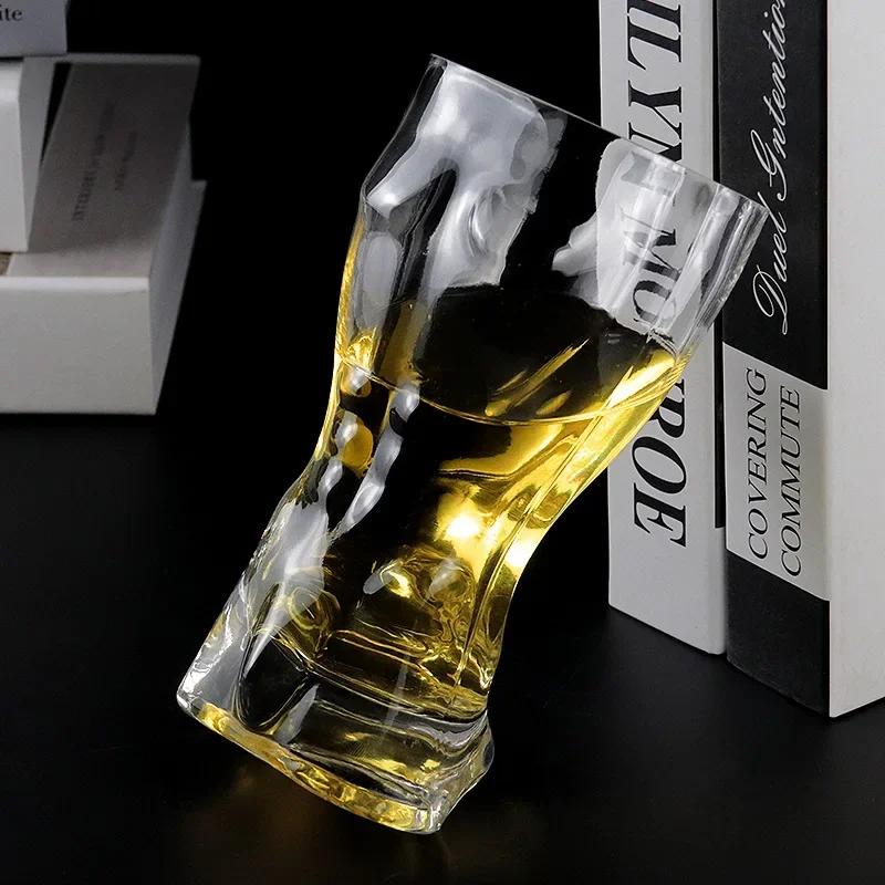 Creative Beer Glasses Body Art - Wine Beer Mix Drink recension och pris