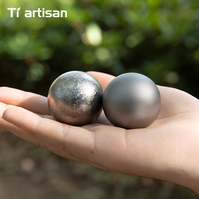Tiartisan 40mm Titanium Ice Ba - Whiskey Stone Set recension och pris