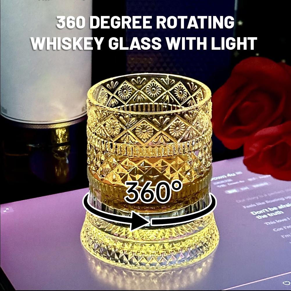 Rotating Whiskey Glass Creativ - Wine Beer Whiskey recension och pris