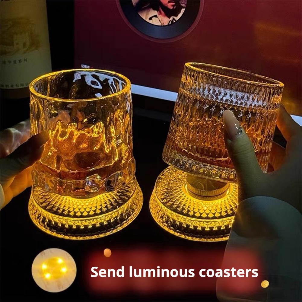Rotating Whiskey Glass Creativ - Wine Beer Whiskey recension och pris