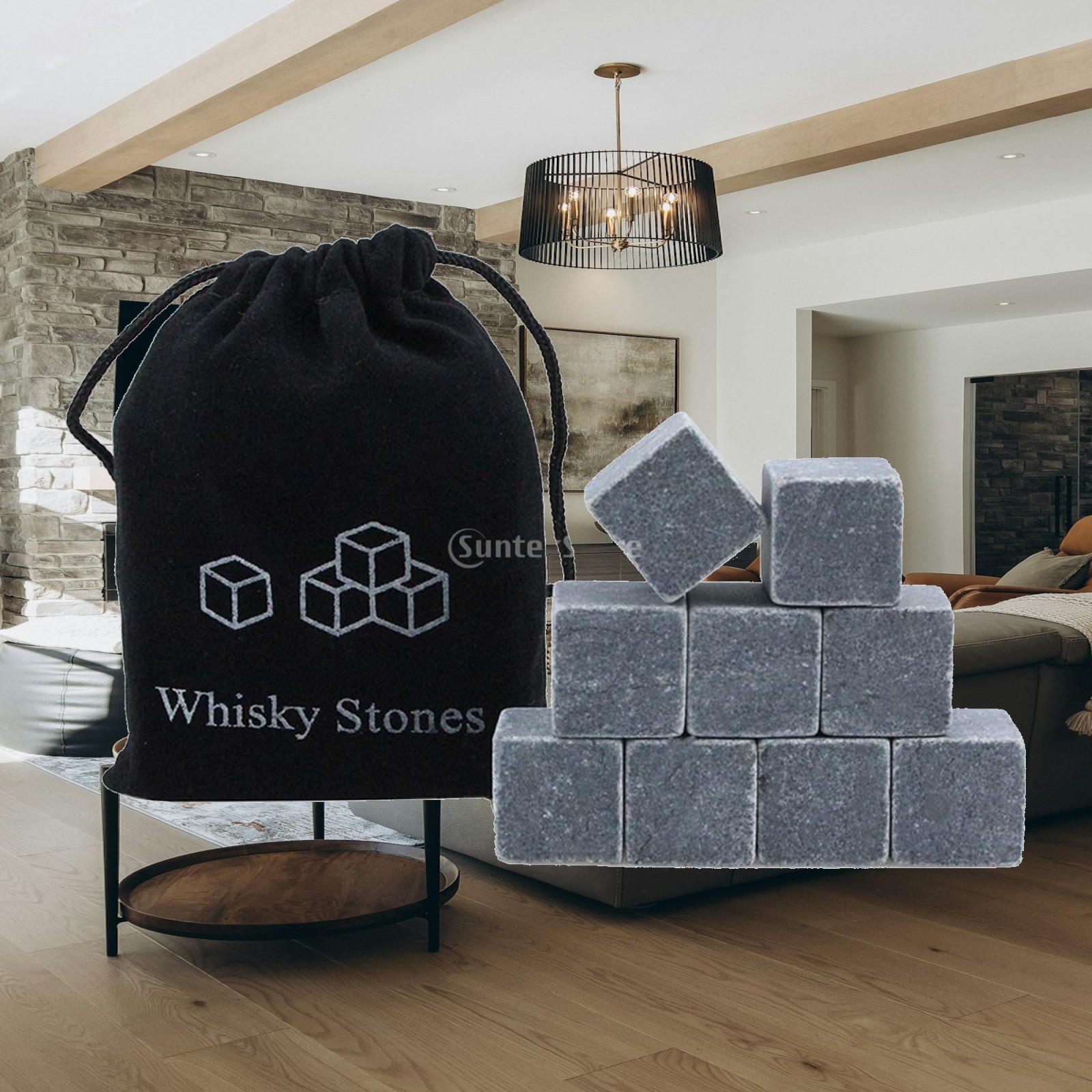 9Pcs Whiskey Stones Reusable R - Whiskey Stone Set recension och pris