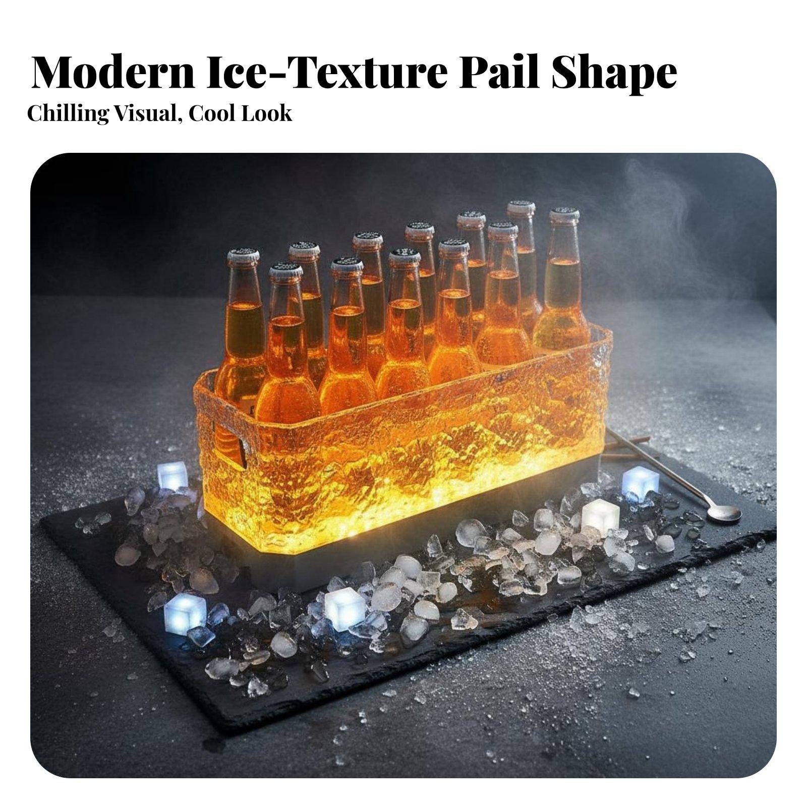 PC Plastic Ice Bucket for Drin - Beer Wine Up recension och pris
