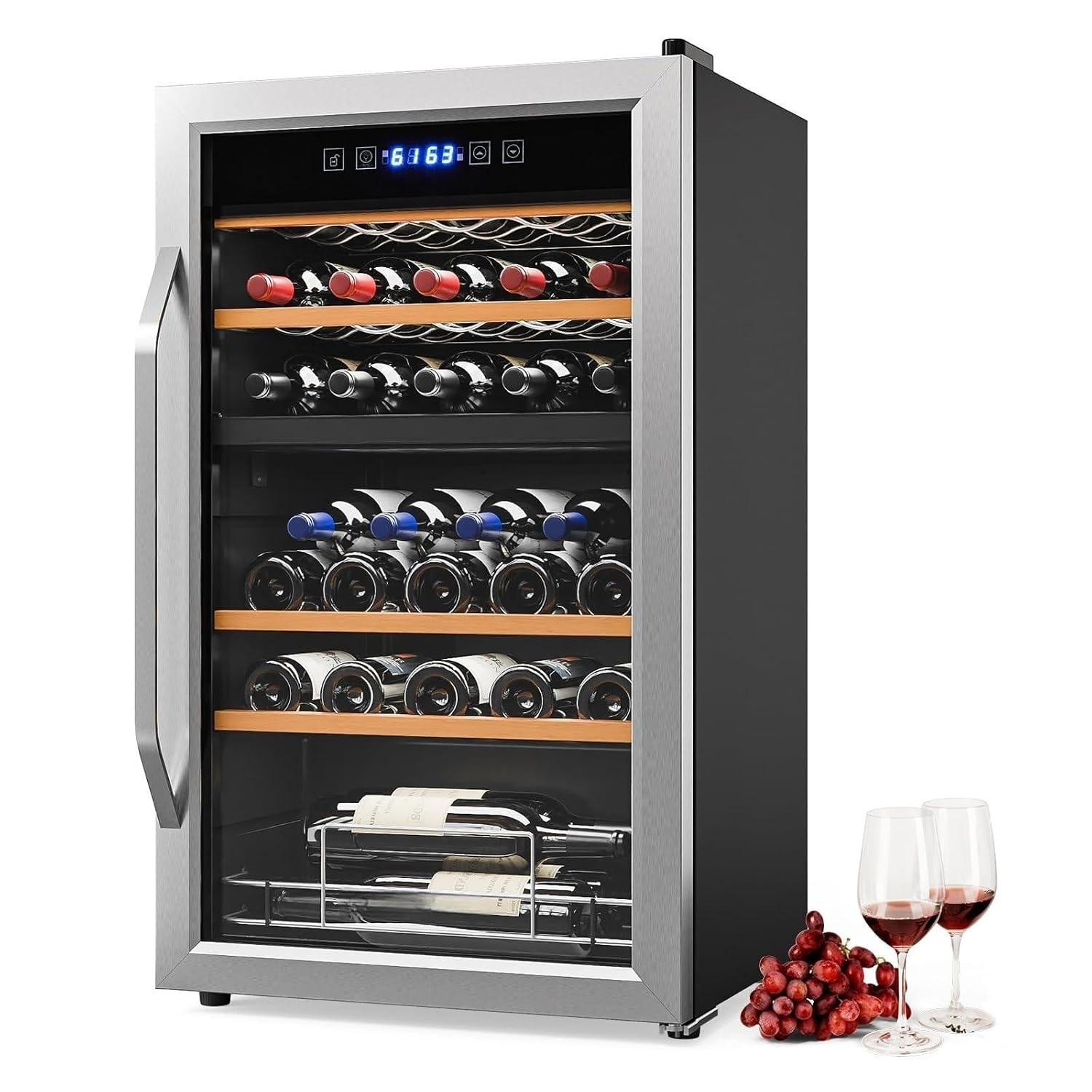 33 Bottle Dual Zone Wine Coole - Wine Beer Dual Zone recension och pris
