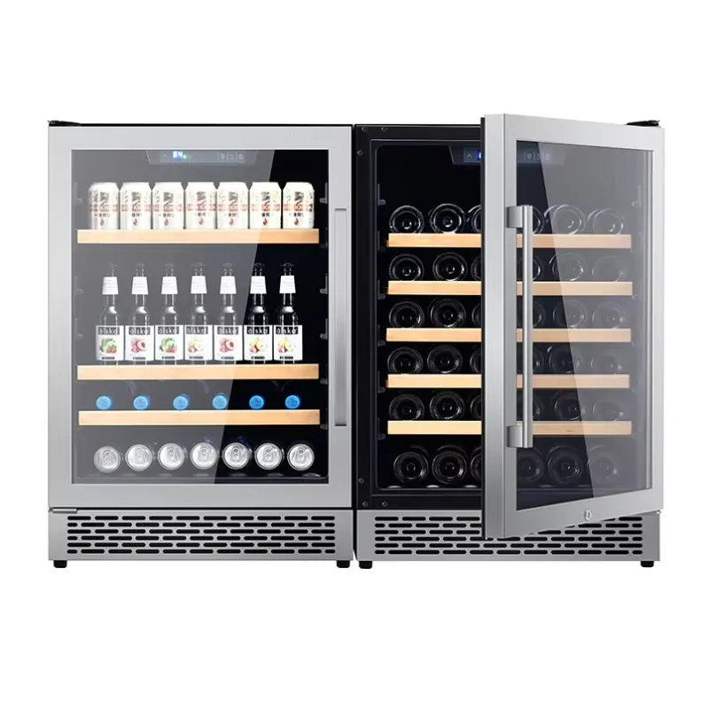 48 Bottle Wine Fridge Dual Gla - Wine Beer Dual Zone recension och pris