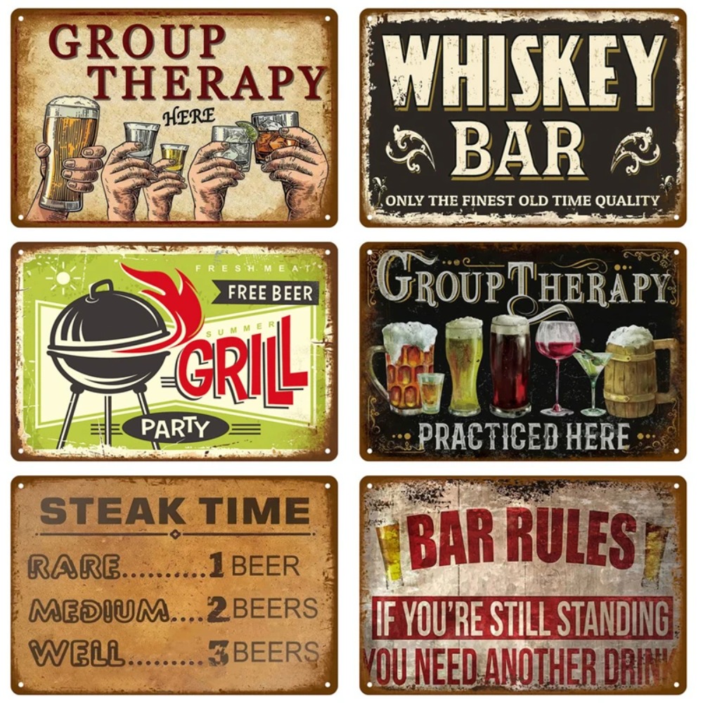 CIFBUY Vintage Pub Bar Beer Wi - Wine Beer Pub recension och pris