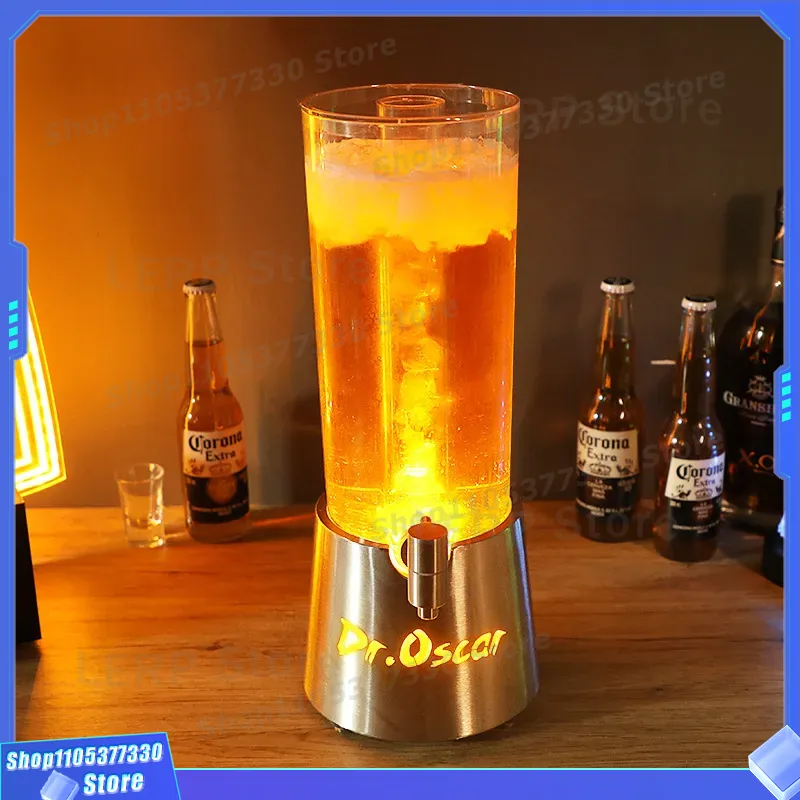 3L LED Light Up Beer Dispenser - Beer Wine Up recension och pris