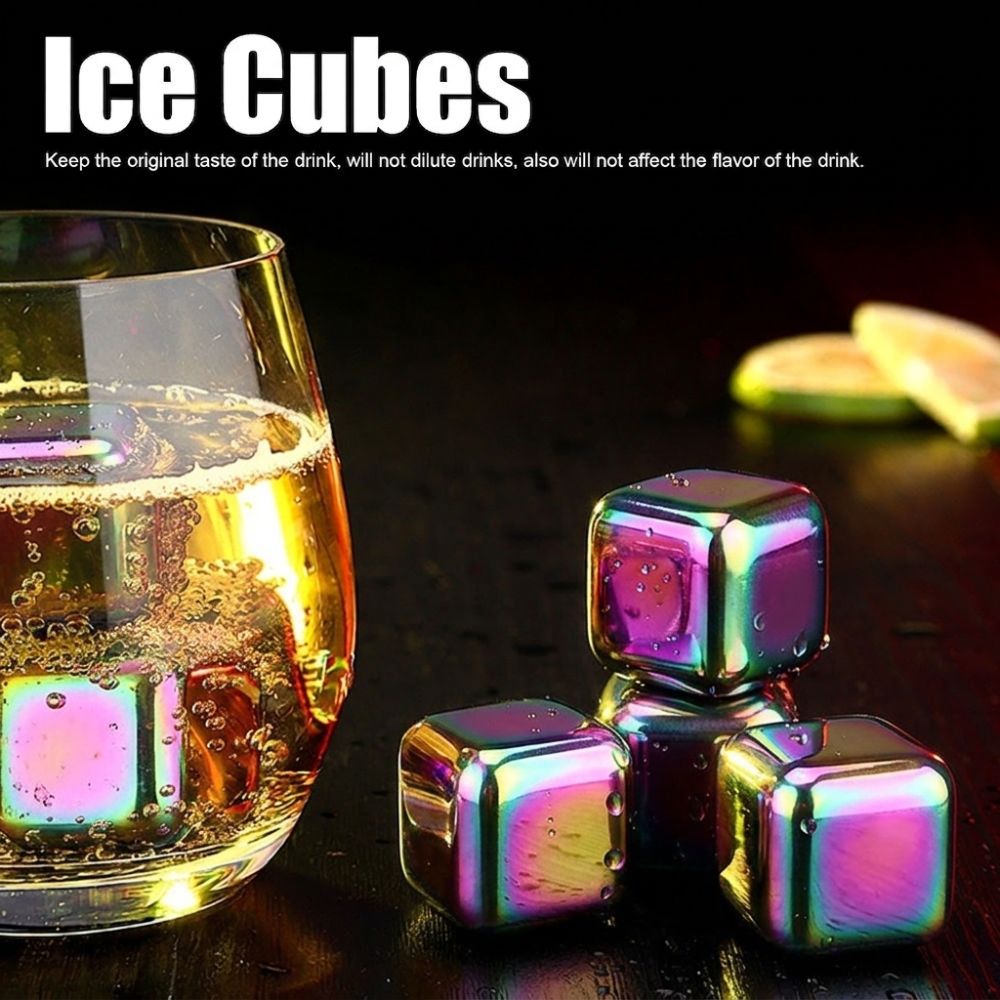 304 Stainless Steel Reusable M - Whiskey Stone Set recension och pris
