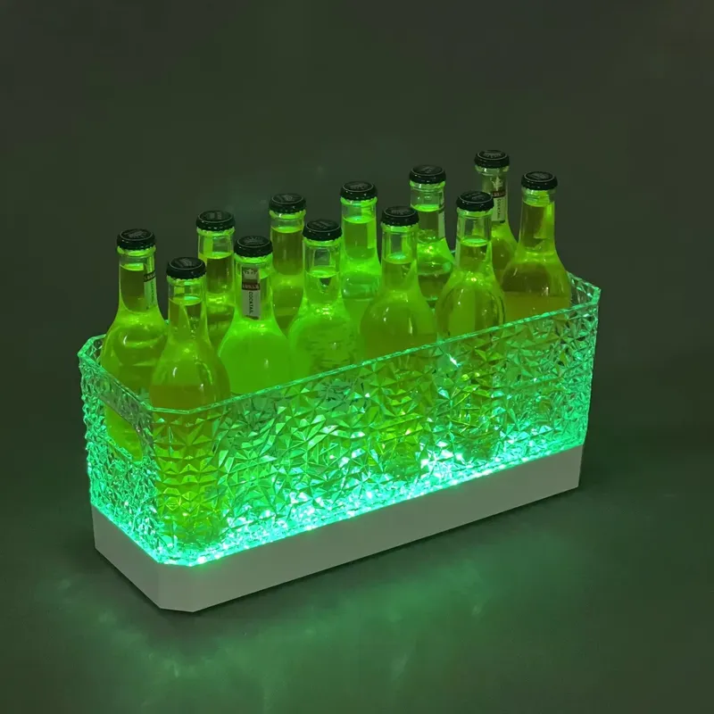 LED Ice Bucket for Wine Beer B - Beer Wine Up recension och pris