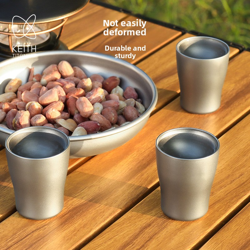 Pure Titanium Double Layered M - Wine Beer Brand recension och pris