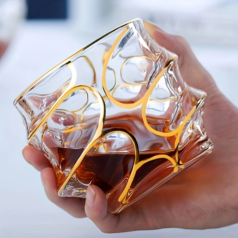 Whiskey Glass Tumbler Golden L - Whisky Beer And Wine recension och pris