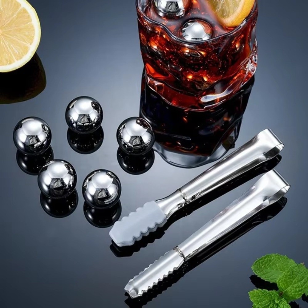 25mm Stainless Steel Ice Cubes - Whiskey Stone Set recension och pris