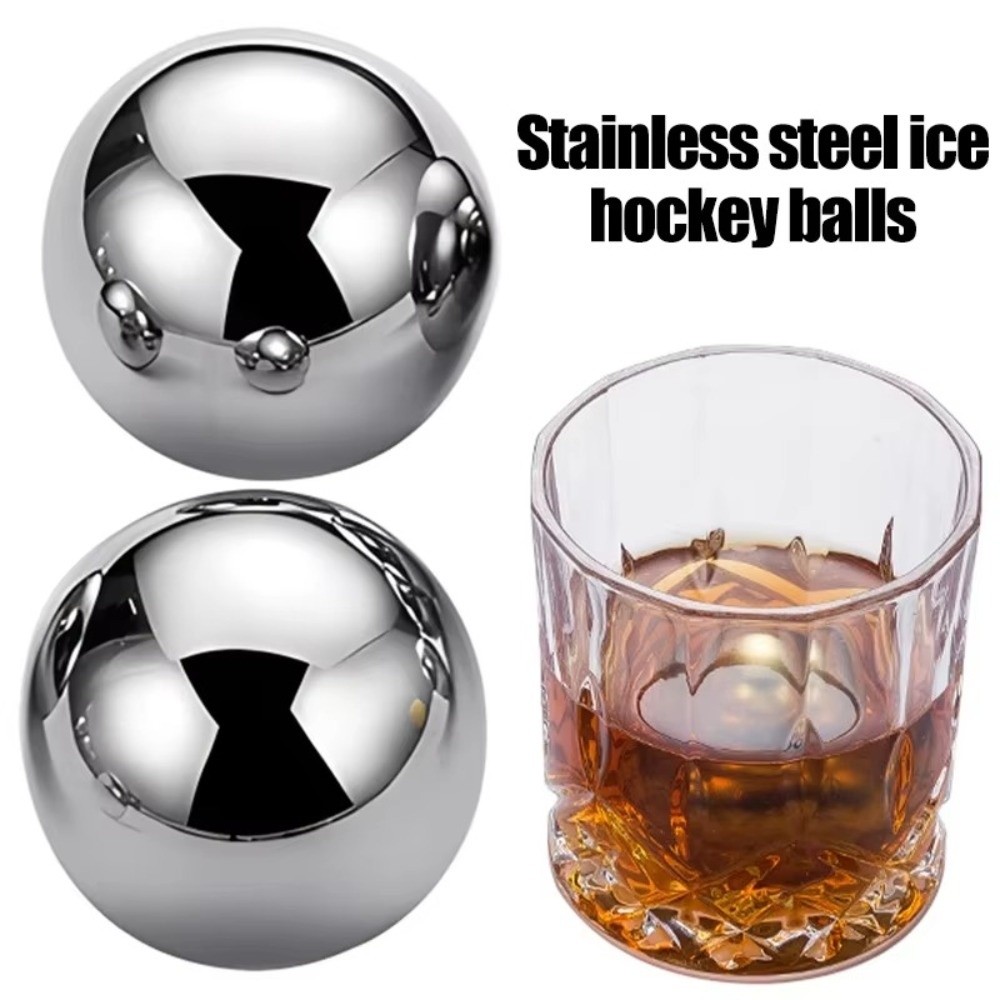 25mm Stainless Steel Ice Cubes - Whiskey Stone Set recension och pris