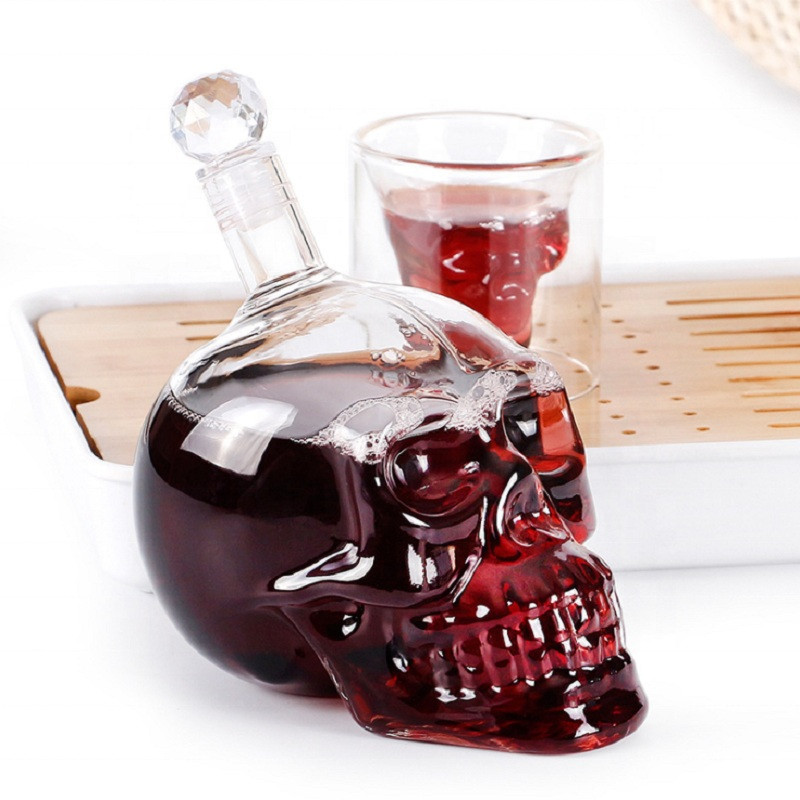 Creative Skull Head Decanter C - Whisky Beer And Wine recension och pris