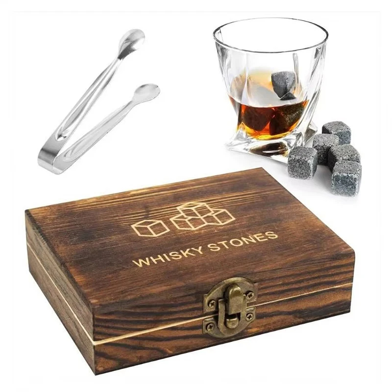 Whisky Stones Gift Set 9 Pcs N - Whiskey Stone Set recension och pris