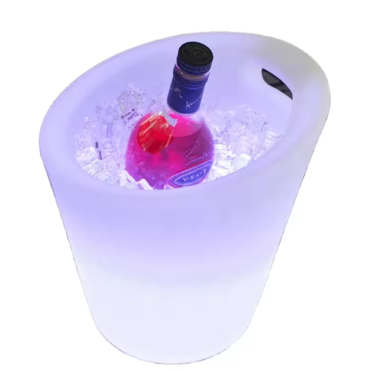 LED Light Up Ice Bucket 7 Colo - Beer Wine Up recension och pris