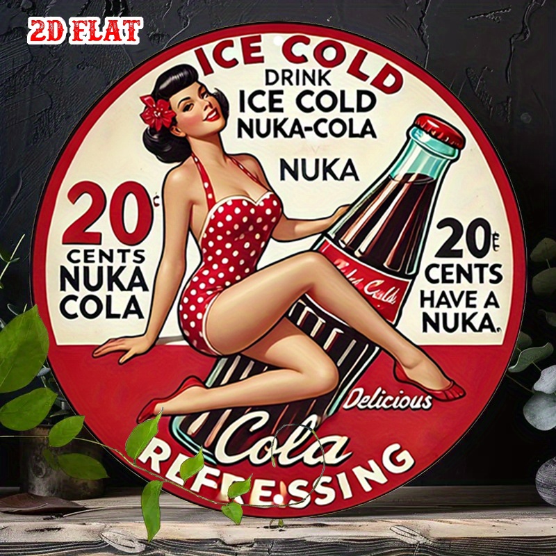 2D Flat, 1pc Retro Pin-Up 7.87 - Wine Tag Label recension och pris
