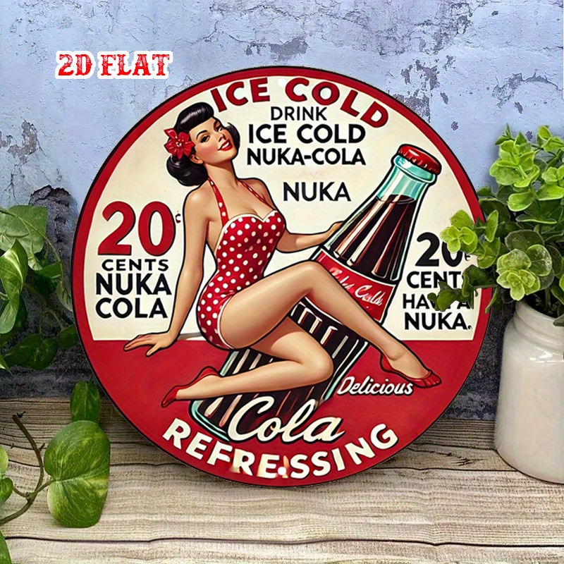 2D Flat, 1pc Retro Pin-Up 7.87 - Wine Tag Label recension och pris