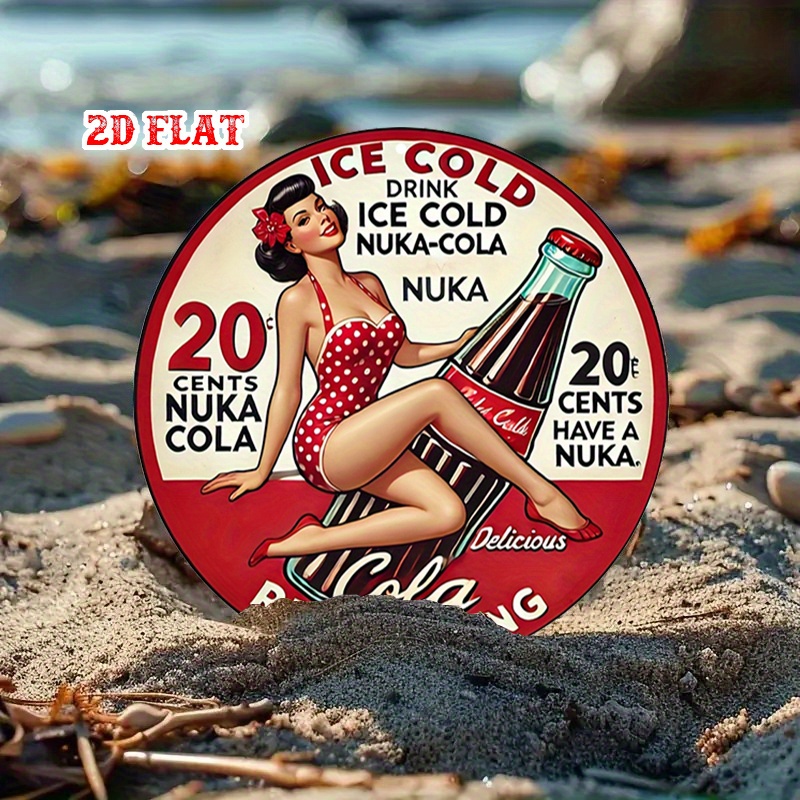 2D Flat, 1pc Retro Pin-Up 7.87 - Wine Tag Label recension och pris