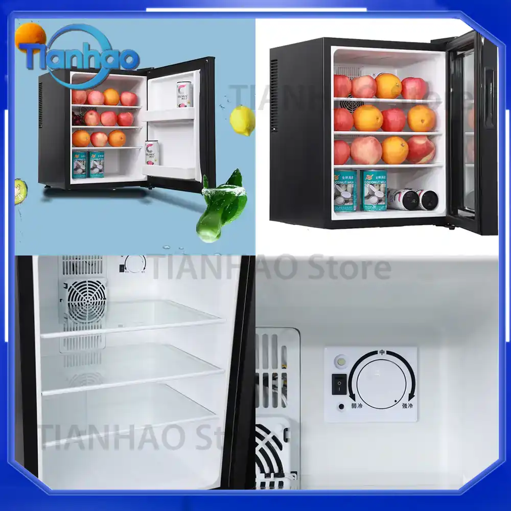 Mini Fridge Cooler 40L Refrige - Wine Beer Fridge Small recension och pris