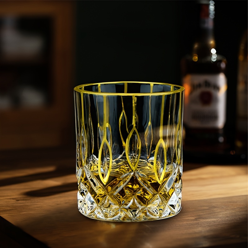 Whiskey Glass Gold Line Wine W - Whisky Beer And Wine recension och pris