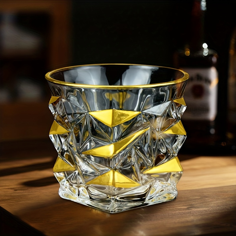 Whiskey Glass Gold Line Wine W - Whisky Beer And Wine recension och pris
