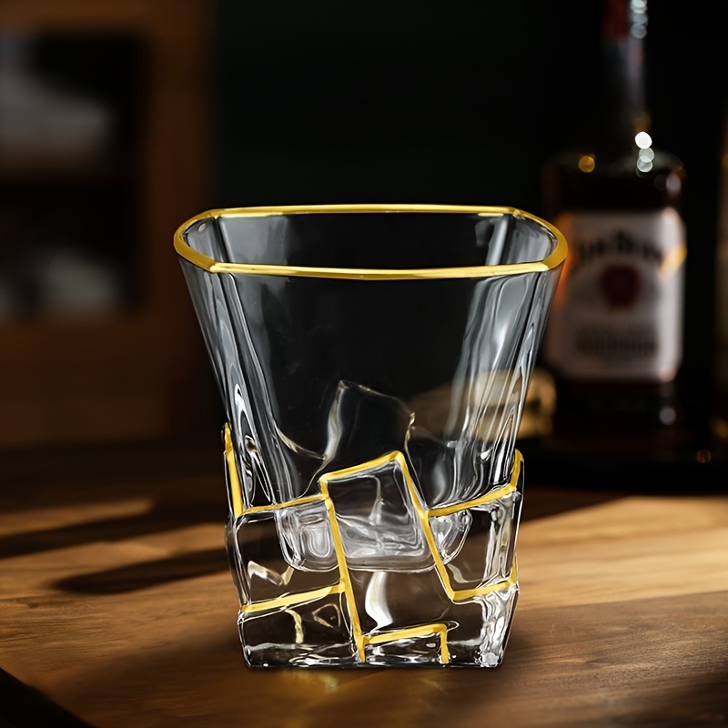 Whiskey Glass Gold Line Wine W - Whisky Beer And Wine recension och pris
