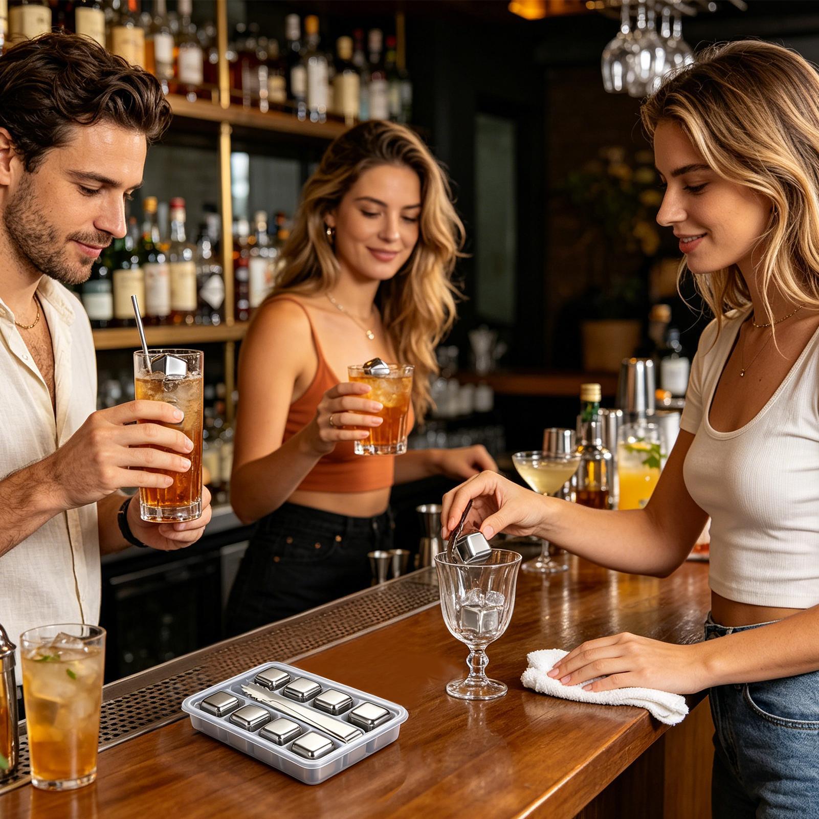 Reusable Ice Cubes For Drinks  - Whiskey Stone Set recension och pris