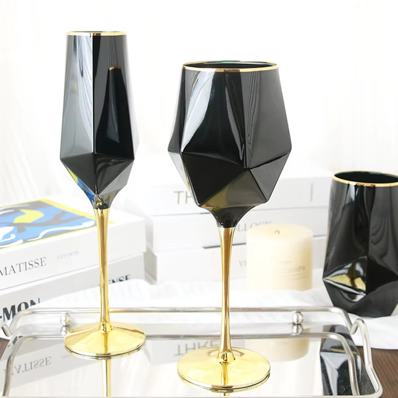 Pure Black Crystal Golden Edge - Wine Beer Whiskey recension och pris