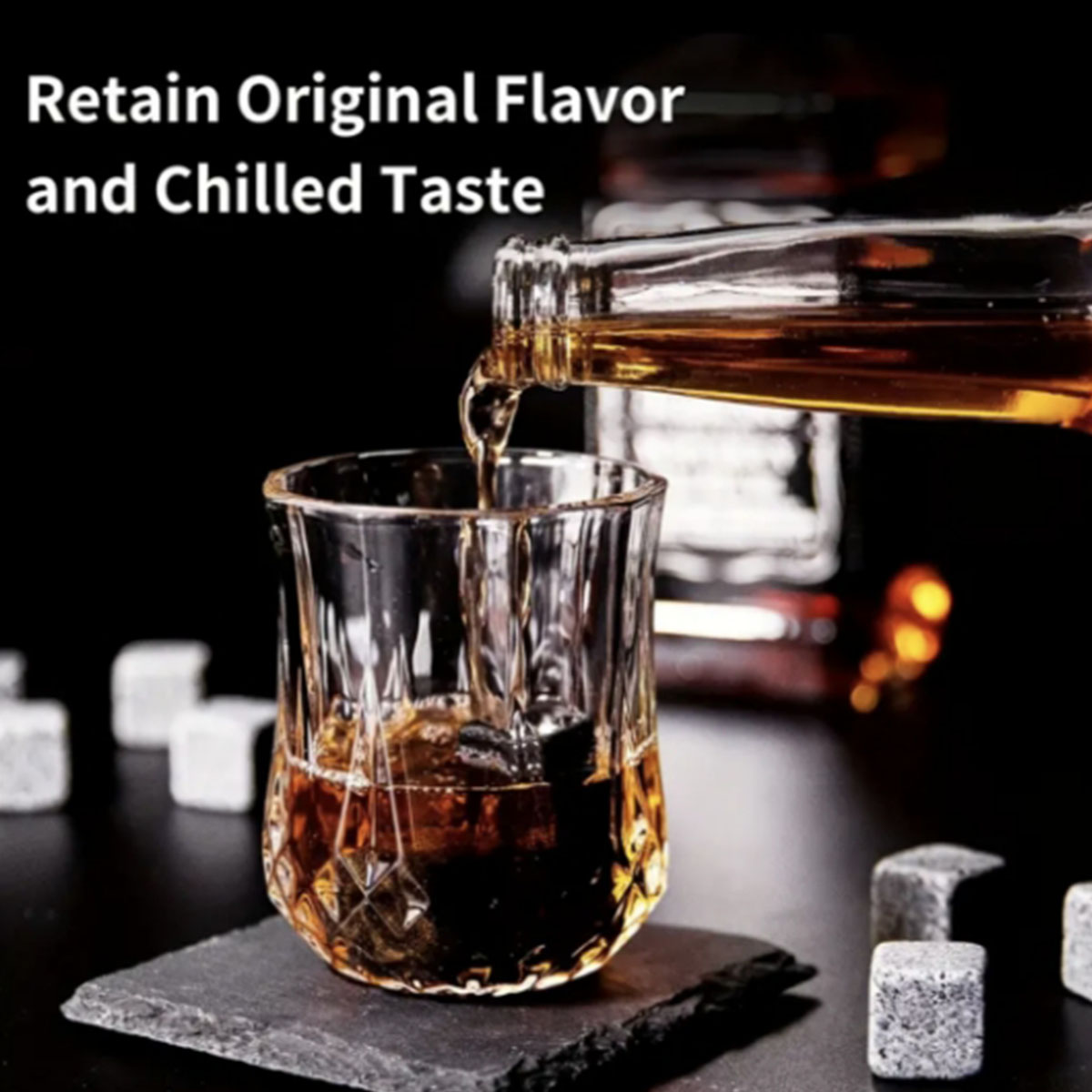 Christmas Valentine's Gift Whi - Whiskey Stone Set recension och pris