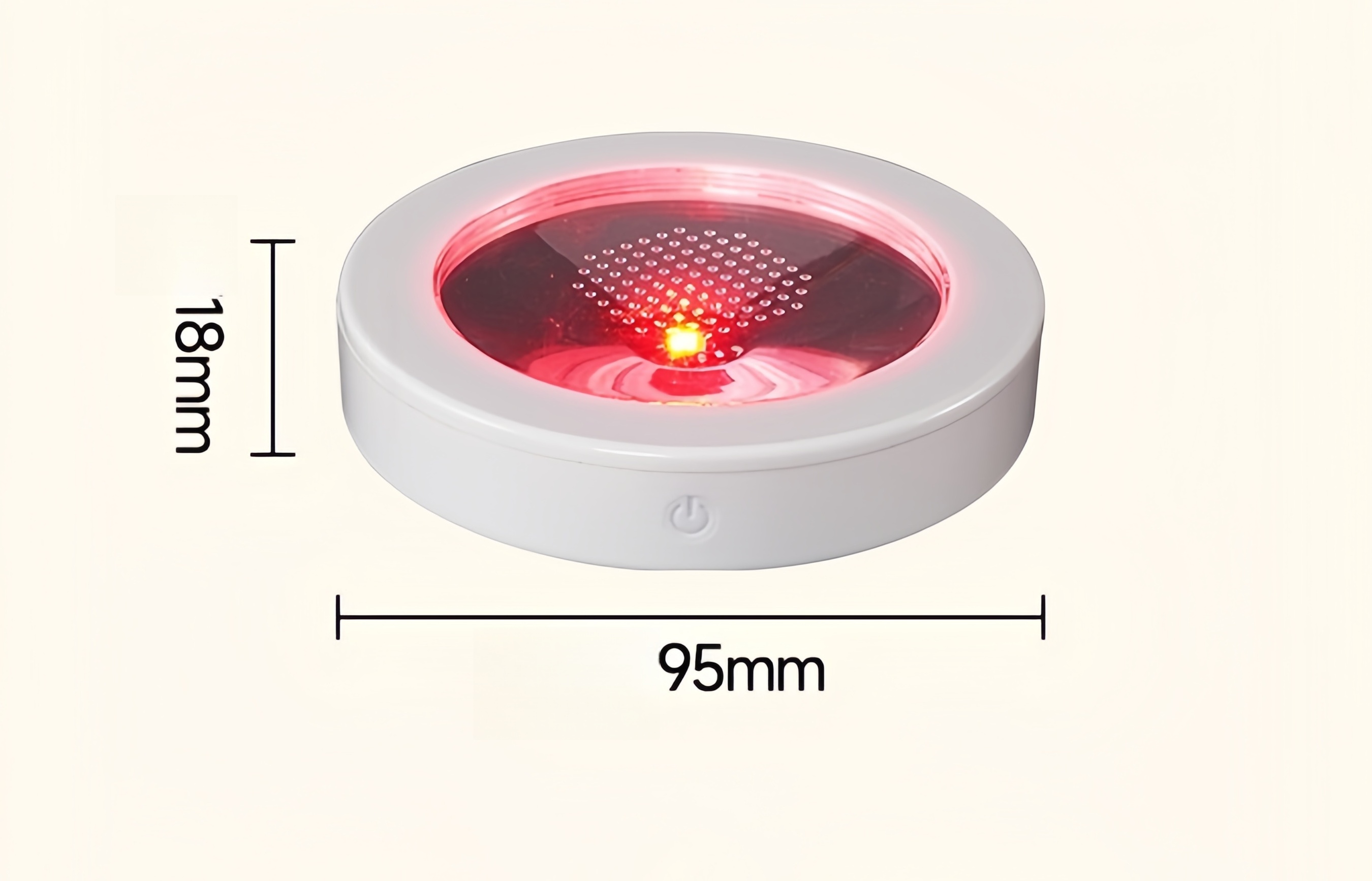 Colorful LED glow Coasters w/T - Beer Wine Up recension och pris