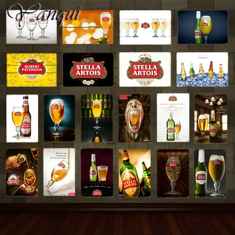 Retro Wine Beer Brand Stella A - Wine Beer Brand recension och pris